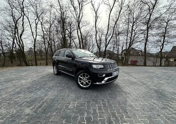 Jeep Grand Cherokee cena 106000 przebieg: 107600, rok produkcji 2013 z Stawiszyn małe 172